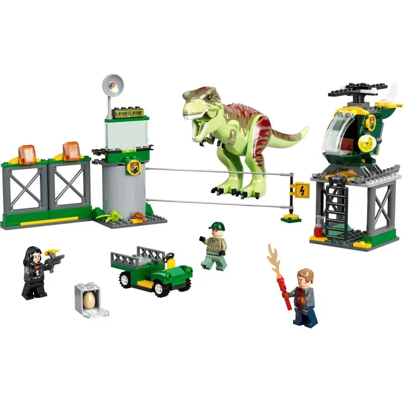 LEGO® Jurassic World L'évasion du dinosaure T-Rex 76944