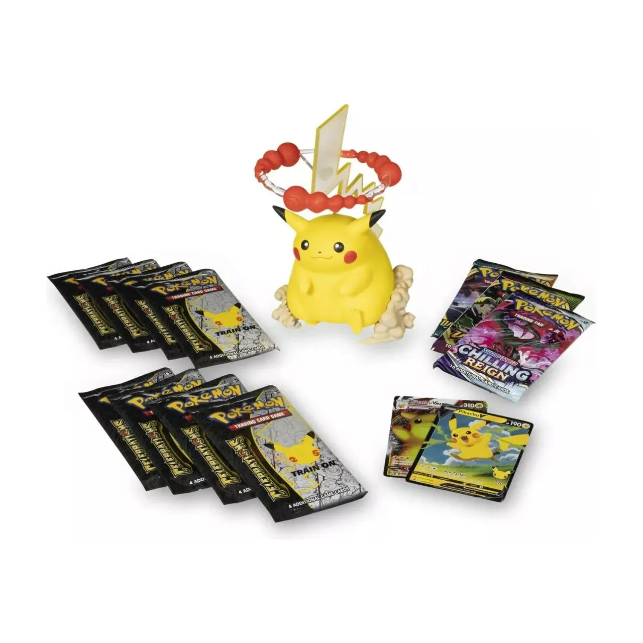 Collection de figurines premium Célébrations du 25e anniversaire de Pokémon Pikachu VMAX (anglais)