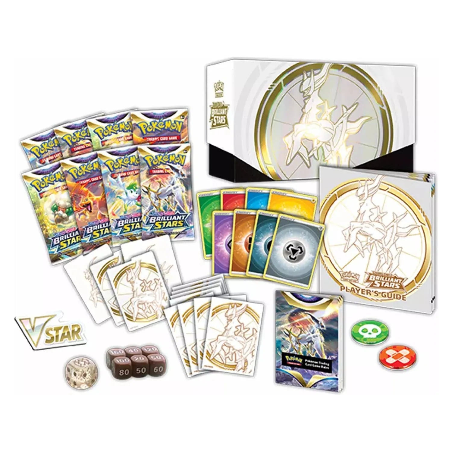 Pokémon Épée et Bouclier Brilliant Stars Elite Trainer Box (anglais)