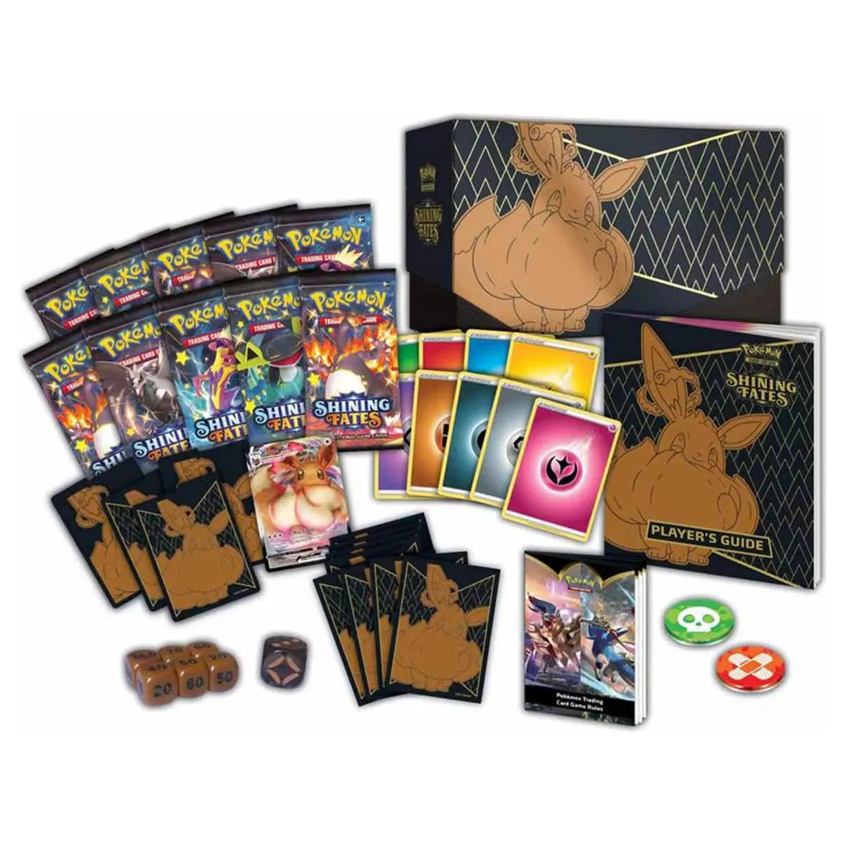Pokémon Épée et Bouclier Shining Fates Elite Trainer Box (anglais)