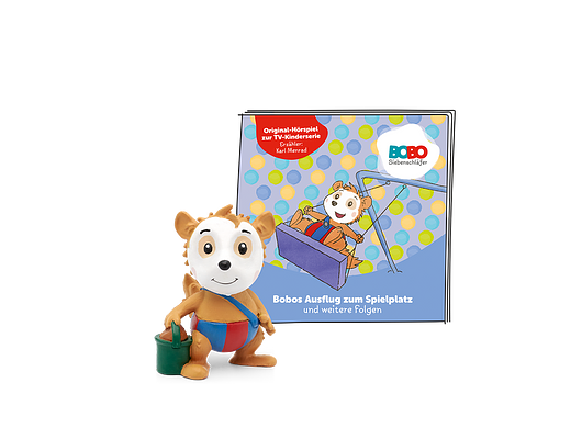 Figurines Tonie Bobo Dormouse Le voyage de Bobo au terrain de jeu Figurine audio pour Toniebox