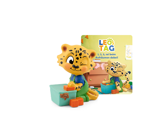 Figurines Tonie : Jours 1, 2 et 3 de Léo, rejoignez le nettoyage ! Figurine audio pour Toniebox