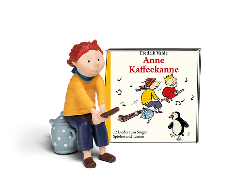 Figurine audio Tonie Figures Anne Kaffeekanne 12 chansons à chanter, jouer et danser pour Toniebox