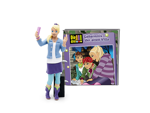 Figurines Tonie Les Trois !!! Figurine audio Le Secret de la Vieille Villa pour Toniebox