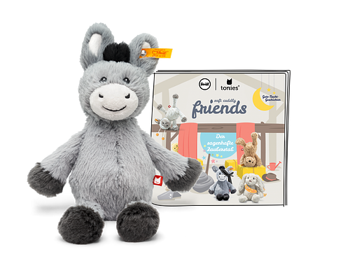Figurine audio Steiff Soft Cuddly Friends Dinkie Donkey pour Toniebox