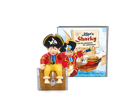 Figurine audio Tonie Figures Captain Sharky Captain Sharky et le secret de l'île au trésor pour Toniebox