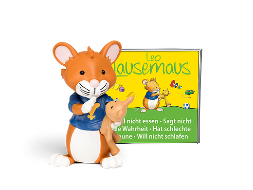 Tonie Figures Leo Lausemaus La pièce audio originale basée sur les livres 1 figurine audio pour Toniebox