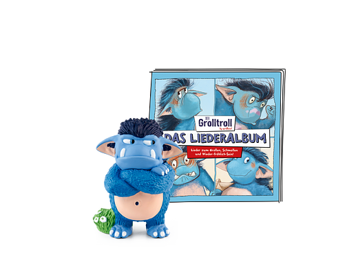 Figurine audio Tonie Figures The Grumpy Troll – The Song Album pour Toniebox