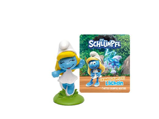 Figurines Tonie Les Schtroumpfs Un sourire schtroumpf irrésistible et 3 autres aventures schtroumpfiques Figurine audio pour Toniebox