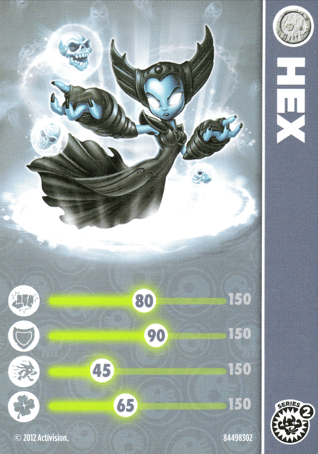 Skylanders Giants Hex Karte