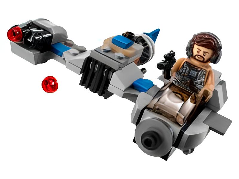 LEGO® Star Wars 75195 Ski Speeder™ contre les microfighters Walker™ du Premier Ordre