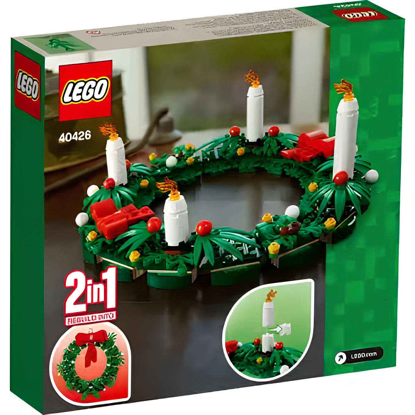 LEGO® 40426 Couronne de porte / Couronne de l'Avent 2en1