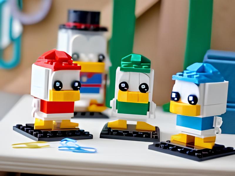 LEGO® BrickHeadz 40477 Scrooge McDuck, Huey, Dewey et Louie