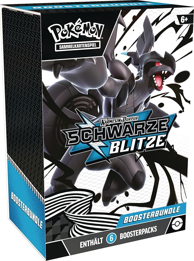 Pokémon Karmesin & Purpur Schwarze Blitze Booster Bundle (deutsch)