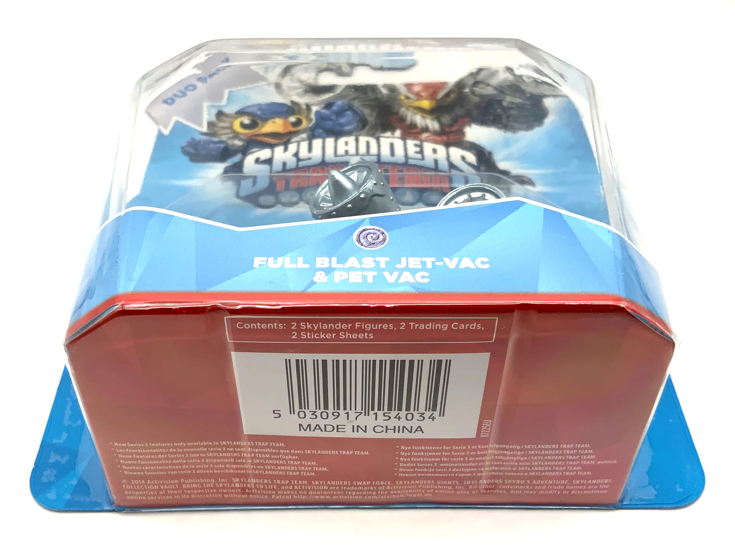 Pack Duo Aspirateur Jet et Aspirateur Pet Skylanders Trap Team Full Blast