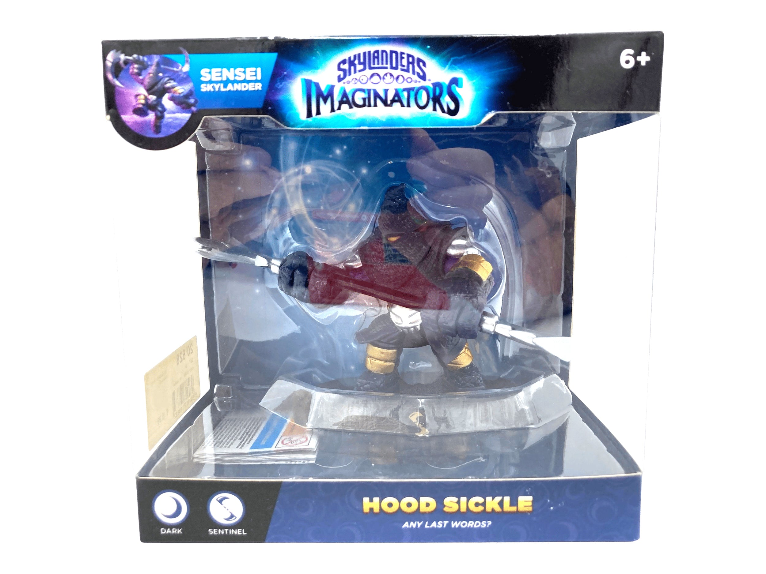 Figurine Skylanders Imaginators Hood Sickle dans son emballage d'origine