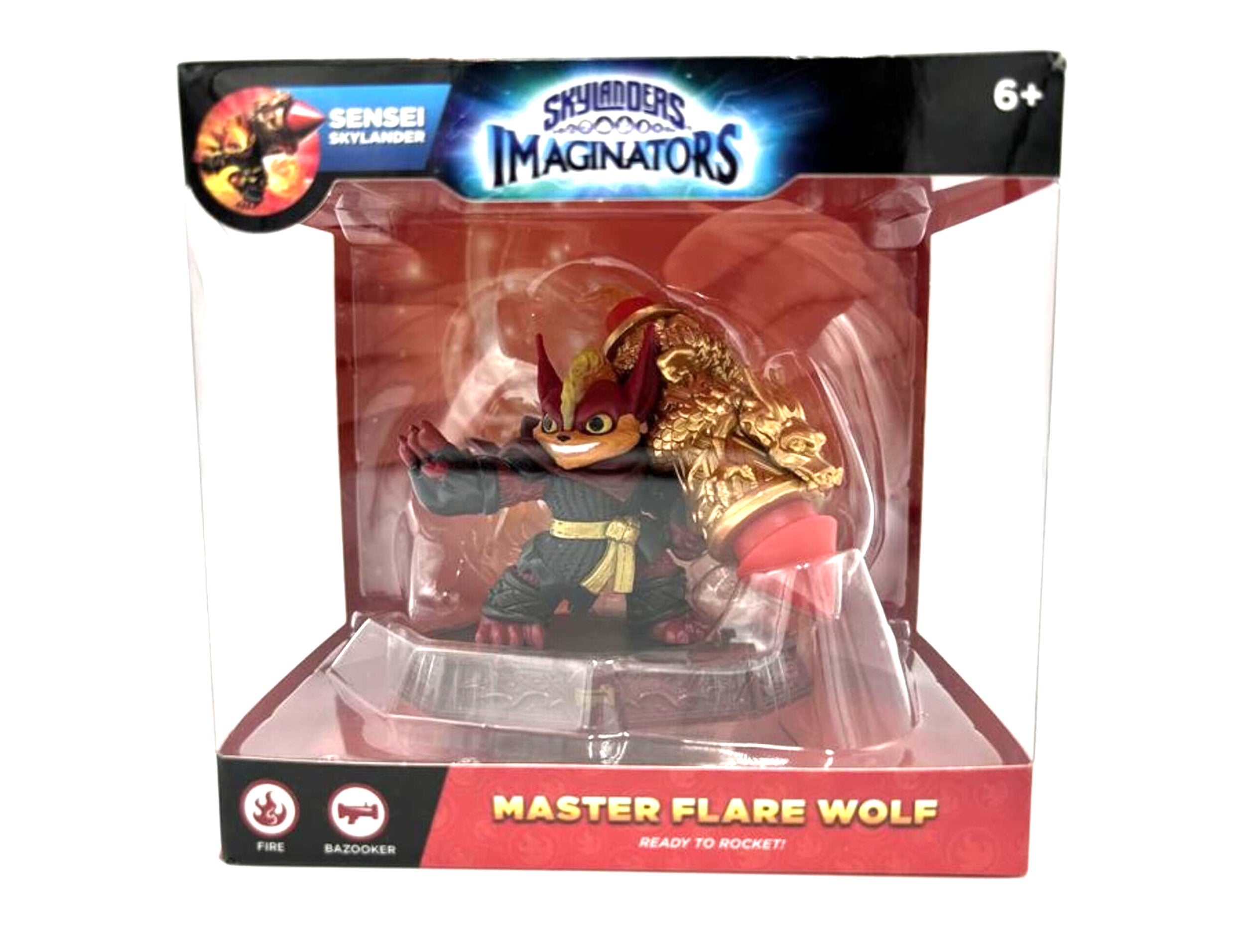 Figurine Skylanders Imaginators Flare Wolf dans son emballage d'origine OVP