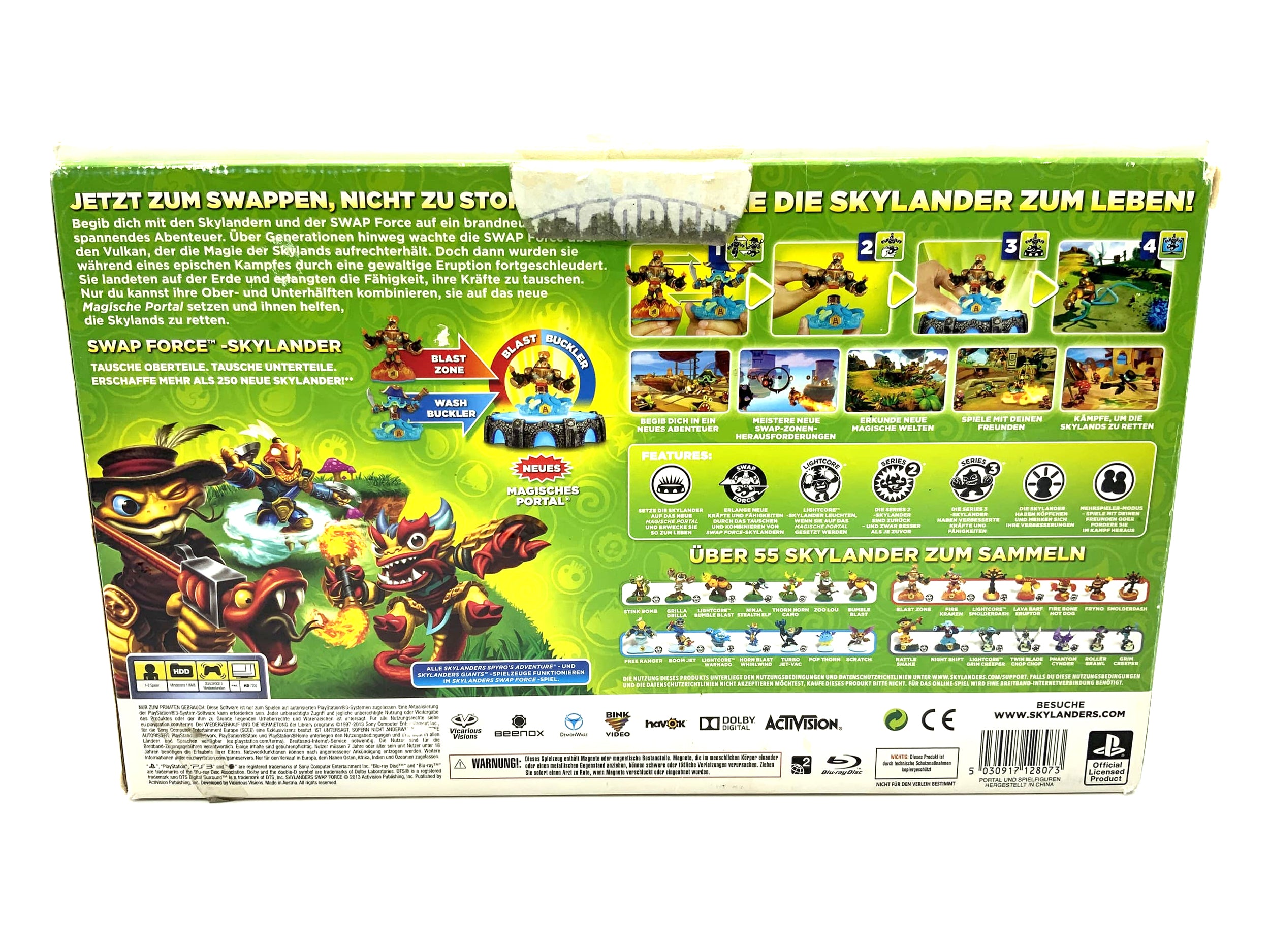 Coffret de démarrage Skylanders Swap Force pour Playstation 3 pack de démarrage PS3