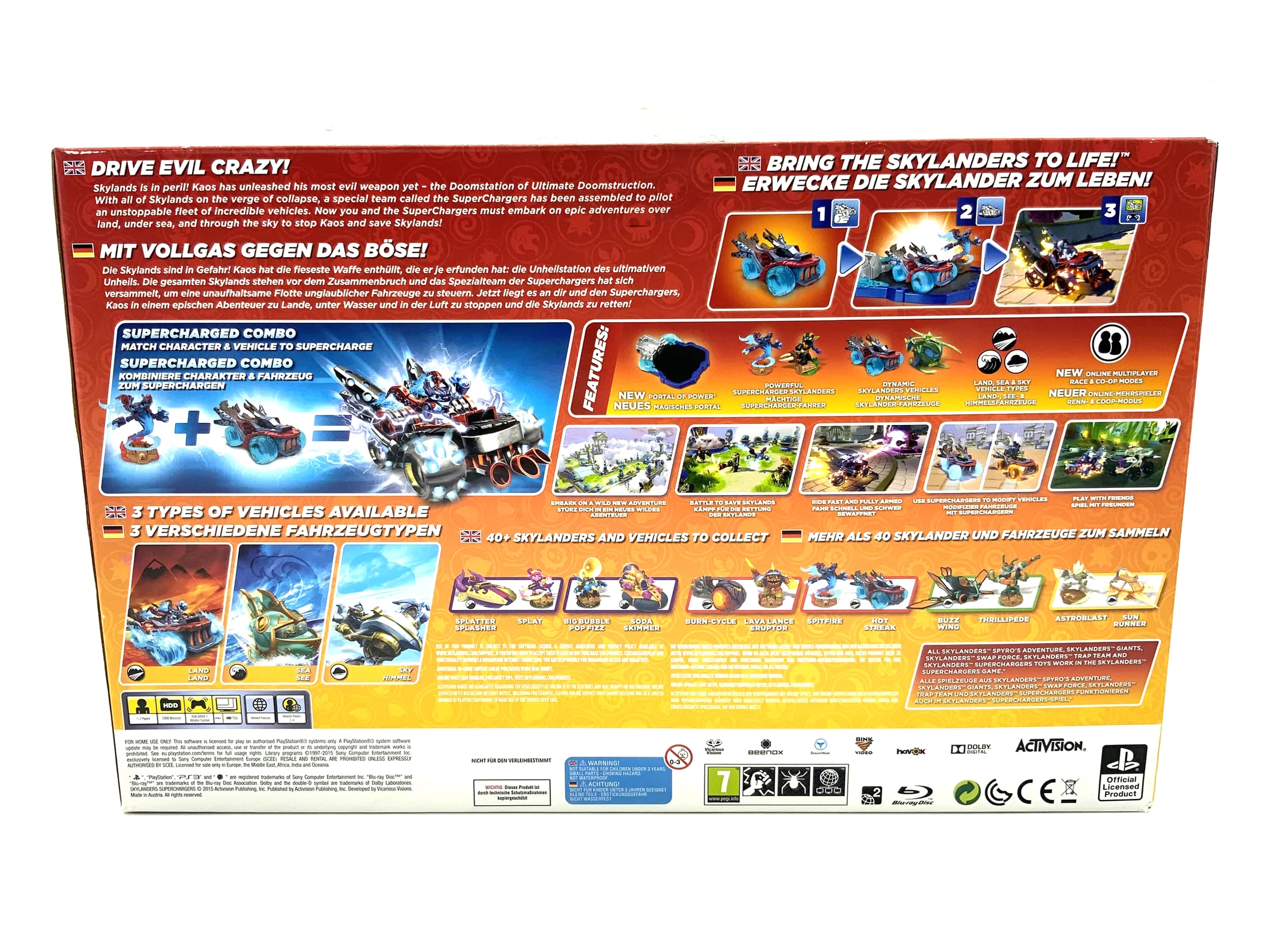 Coffret de démarrage Skylanders Superchargers pour Playstation 3