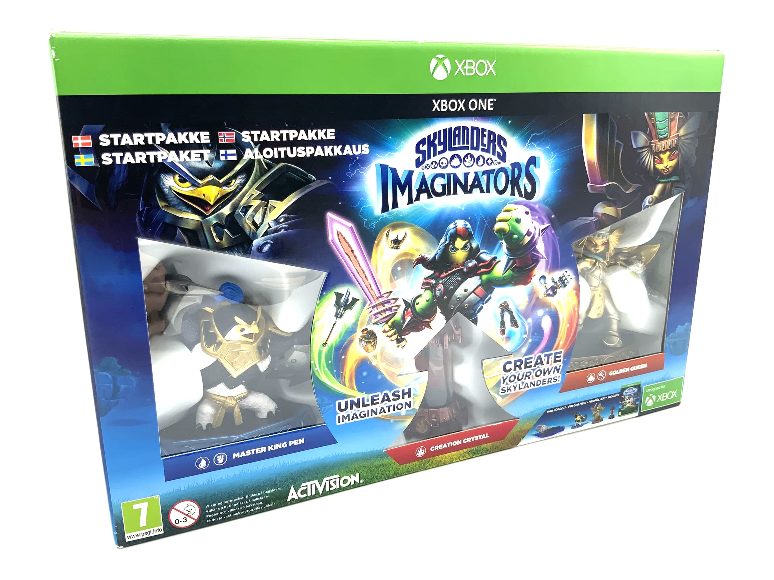 Coffret de démarrage Skylanders Imaginators pour Xbox One pack de démarrage suédois/finlandais !