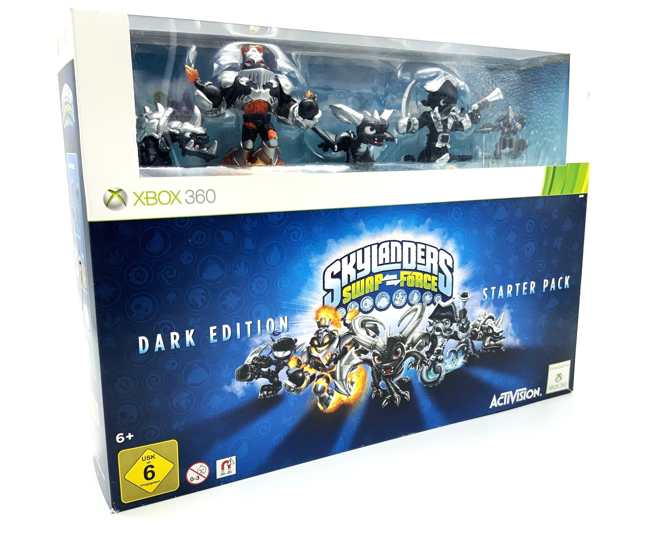 Coffret de démarrage Skylanders Swap Force Dark Edition pour Xbox 360