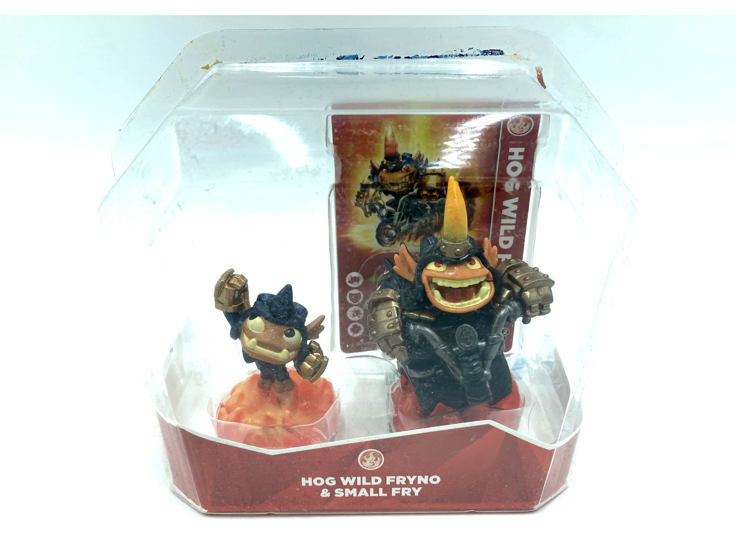 Skylanders Trap Team Hog Wild Fryno &amp; Small Fry Duo Pack OVP endommagé