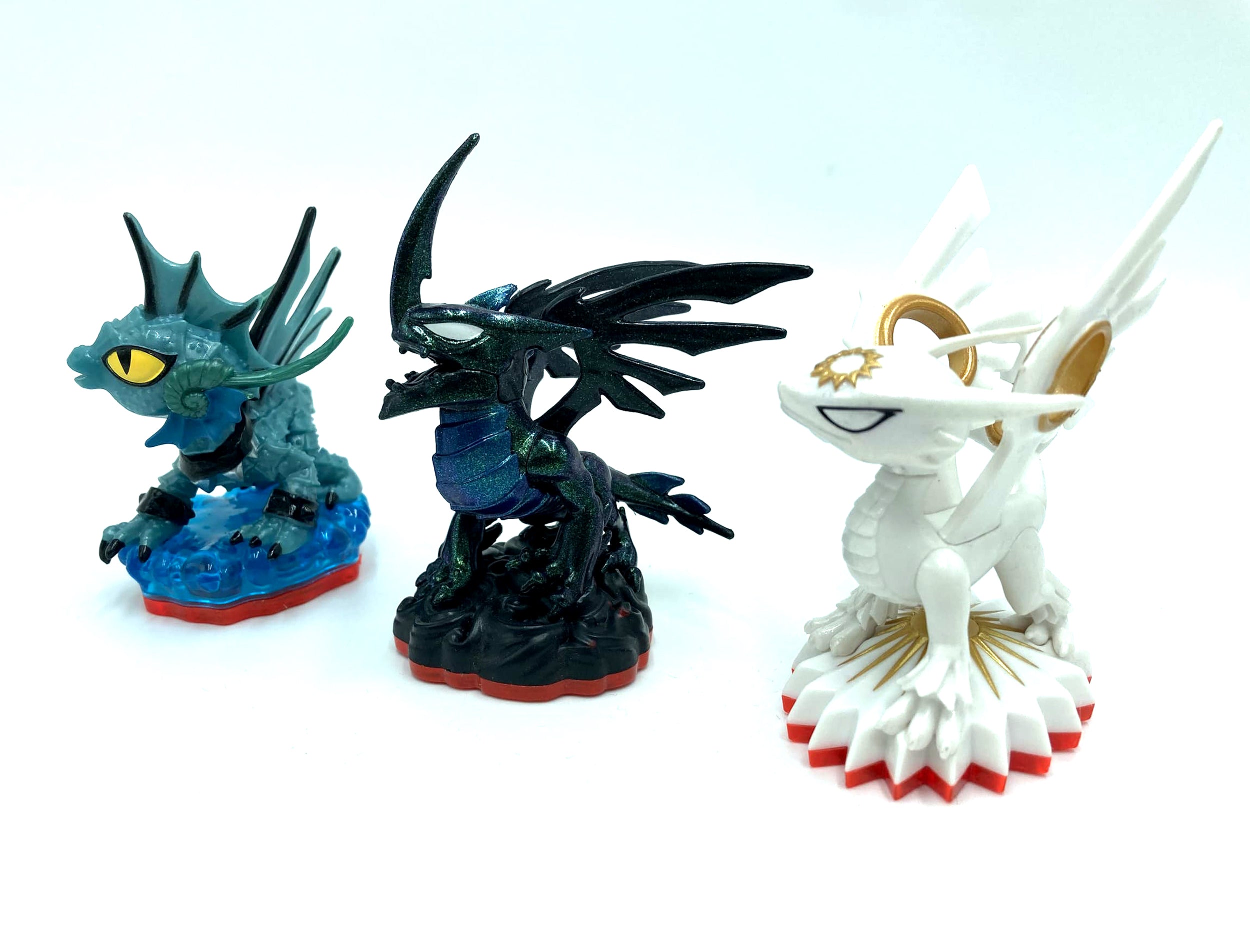 Projecteur Blackout Echo Skylanders Trap Team Figurines Light Shadow Water Born 