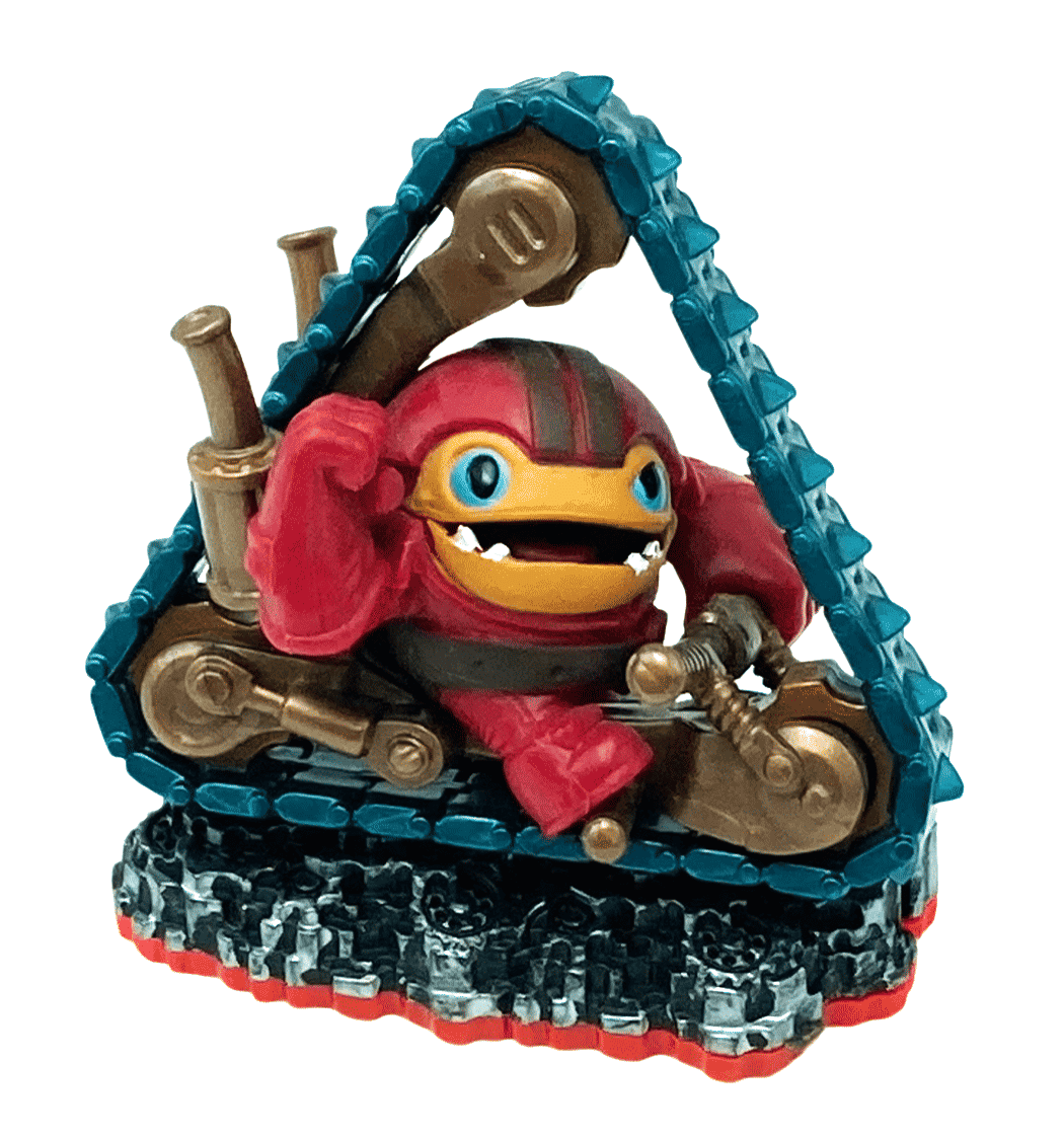 Tête de bande de roulement figurine Skylanders Trap Team
