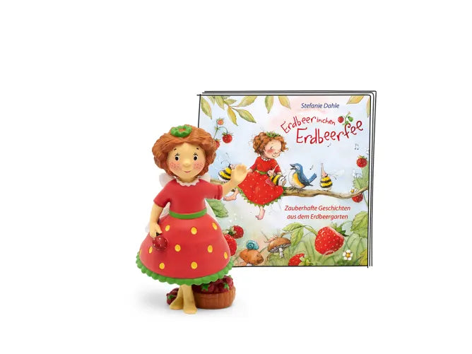 Figurine audio Tonie Figures Strawberry Inch Strawberry Fairy Histoires magiques du jardin de fraises pour Toniebox