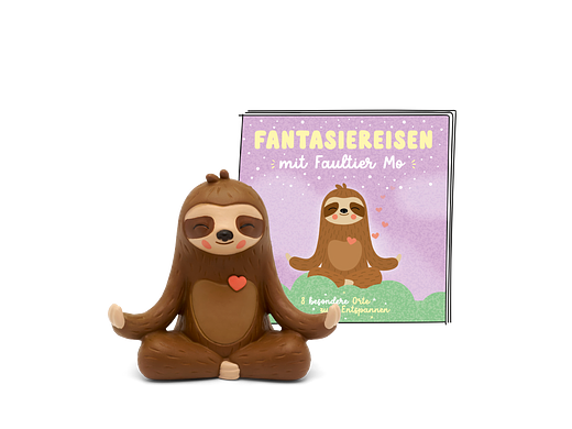Tonie Figures Fantasy Journeys avec Sloth Mo 8 endroits spéciaux pour se détendre Figurine audio pour Toniebox