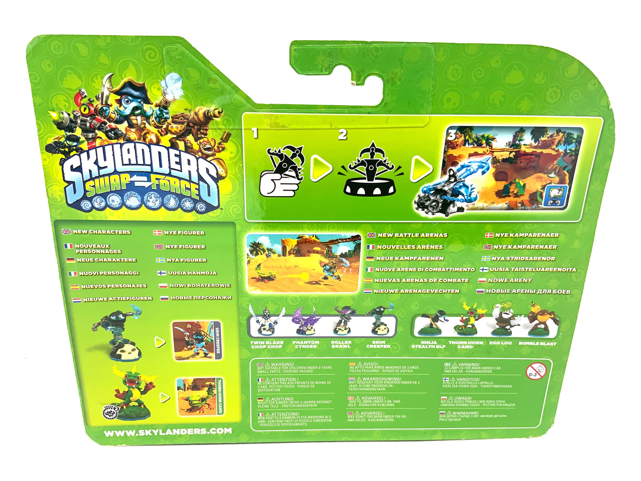 Skylanders Swap Force Arkeyan Crossbow Battle Pack in OVP