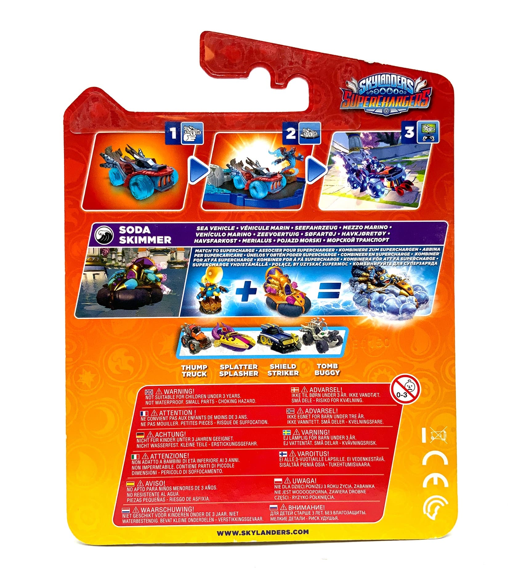 Skylanders Superchargers Soda Skimmer in OVP