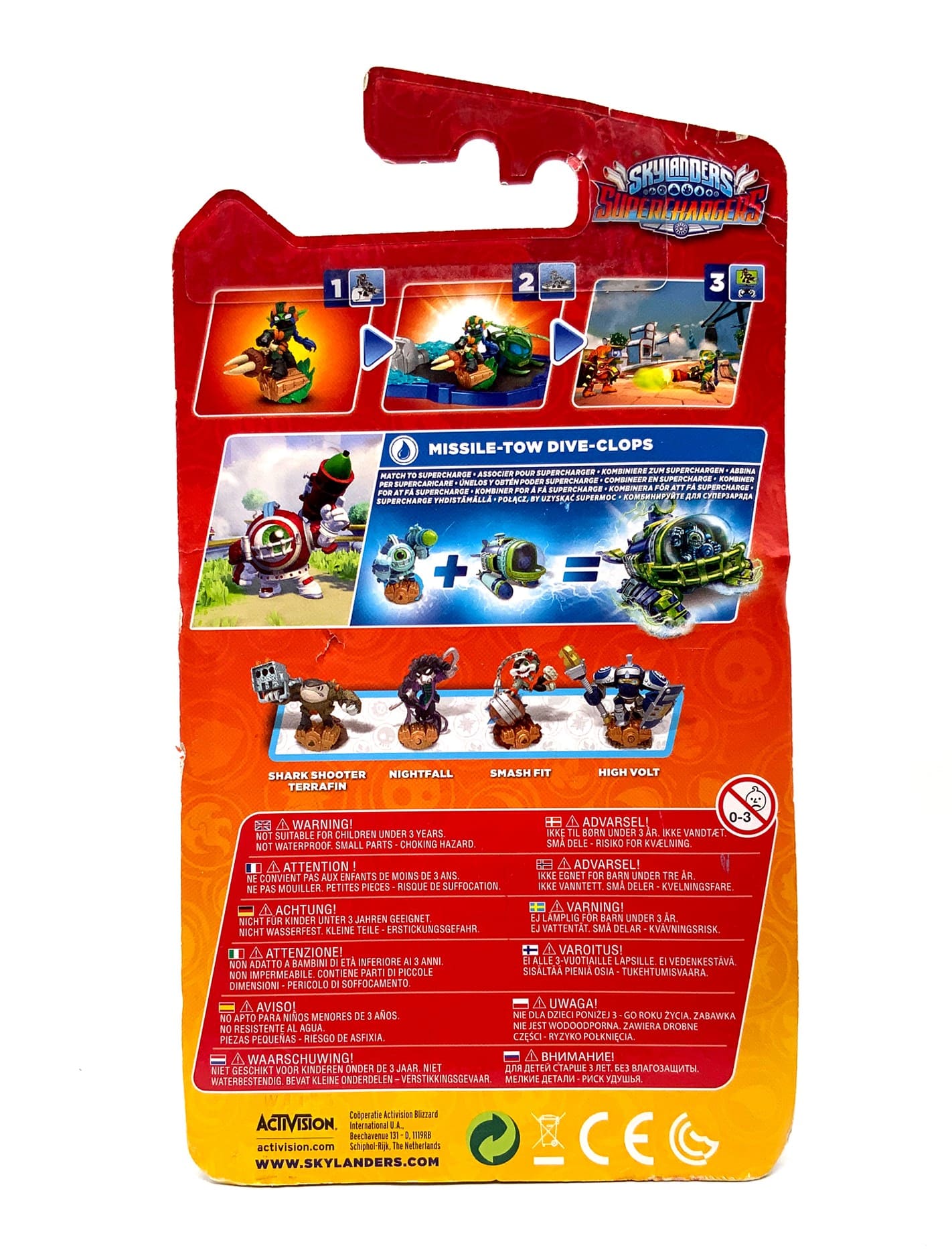 Skylanders Superchargers Missle-Tow Dive Clops in OVP