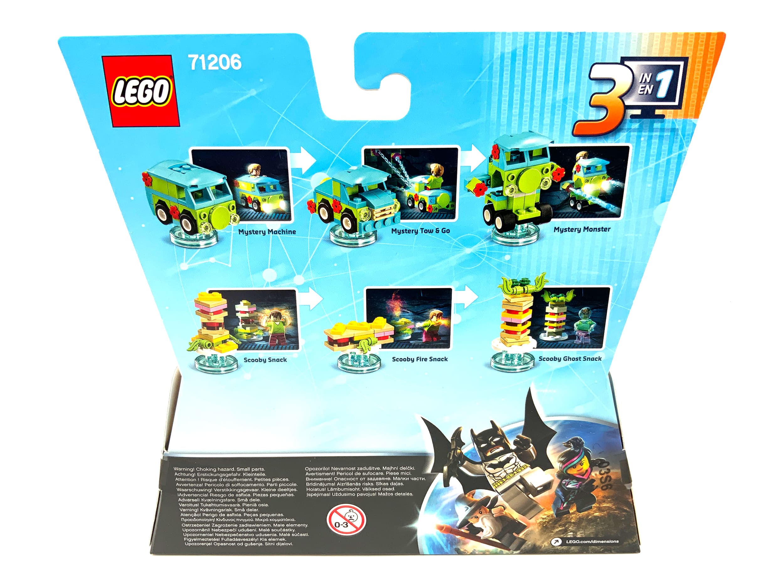 LEGO® Dimensions Team Pack 71206 Scooby-Doo! - Scooby & Scooby Snack