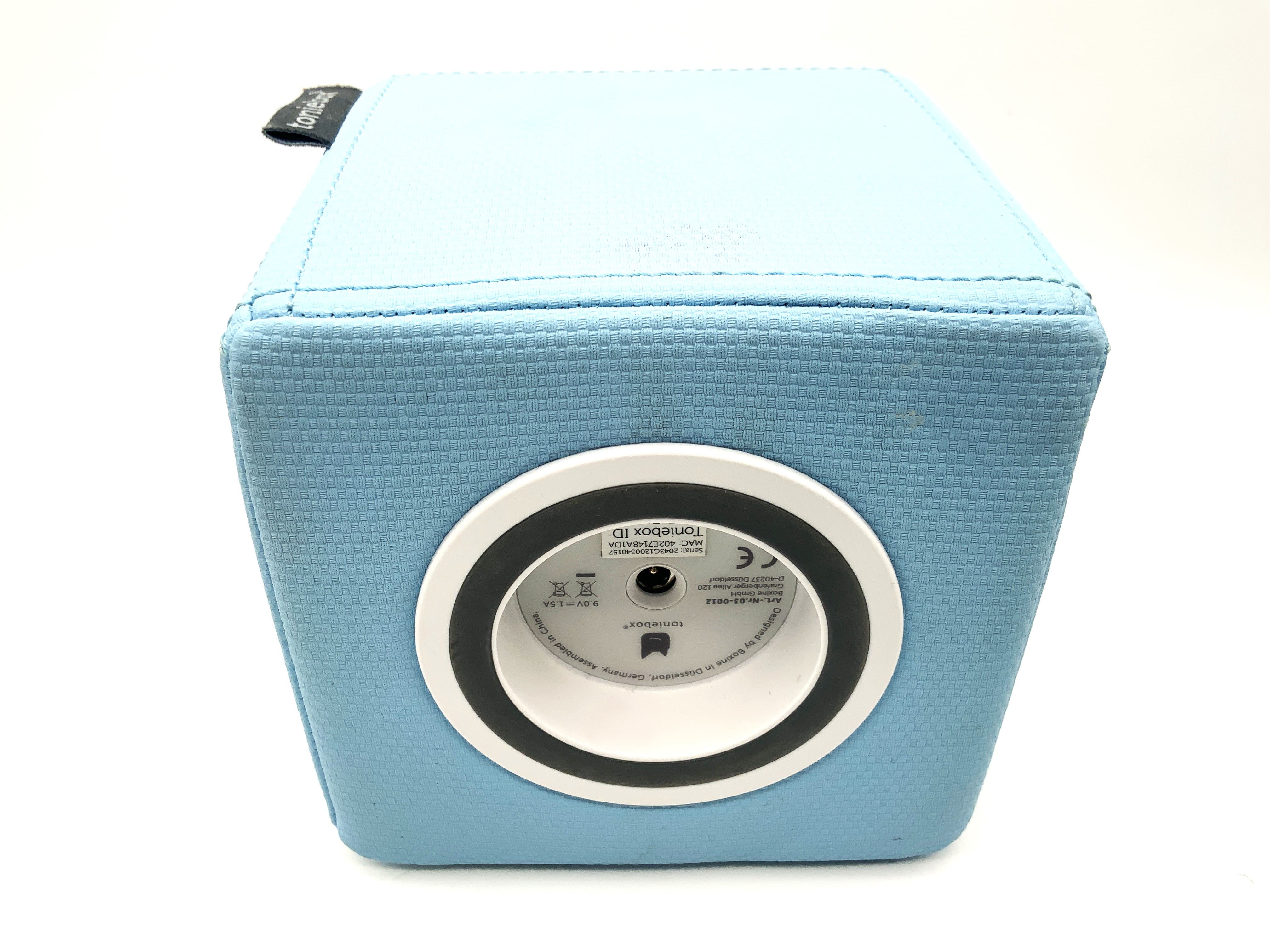 Toniebox Hellblau mit Ladestation für Toniefiguren Lautsprecher für Tonies