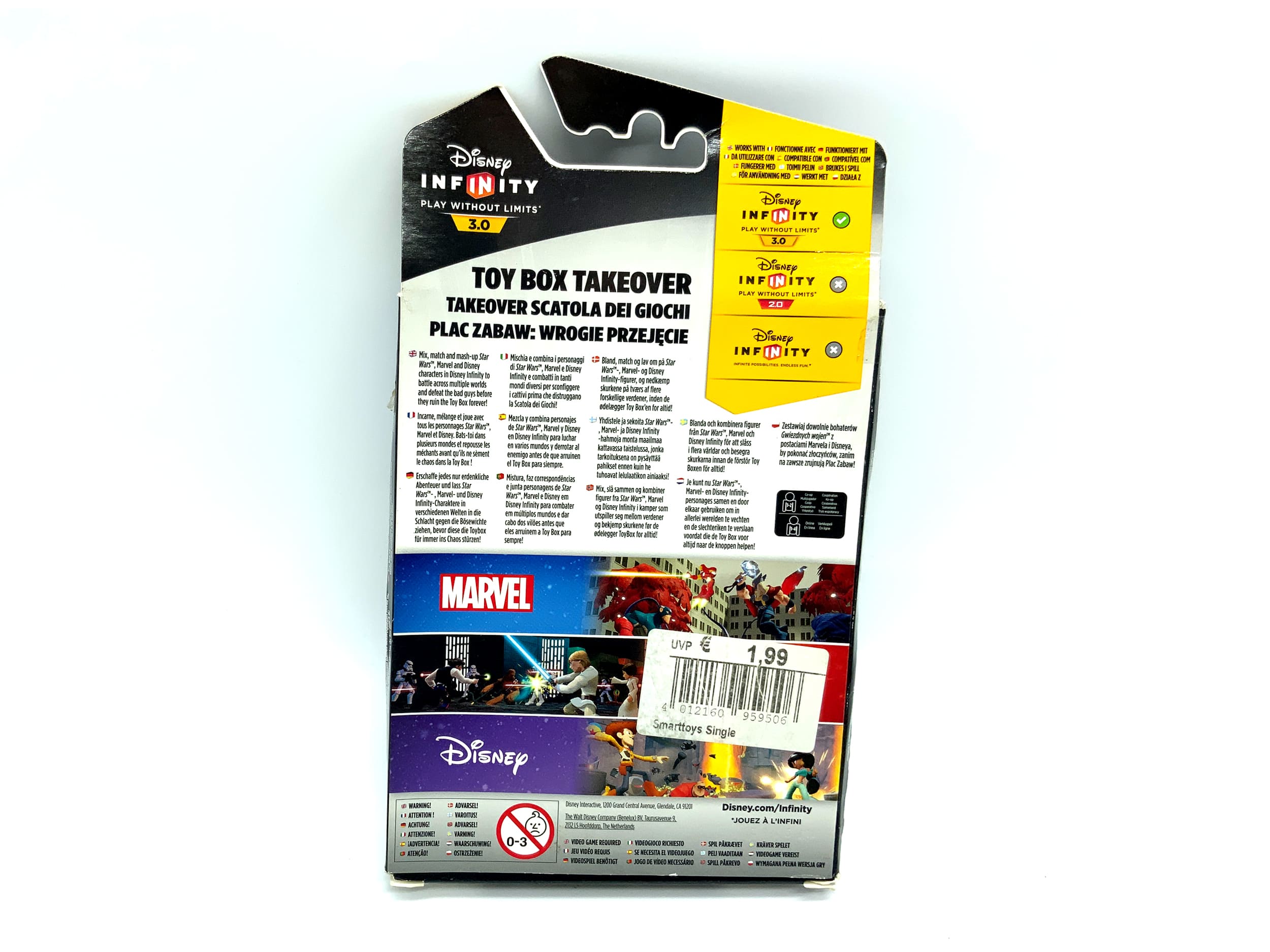 Disney Infinity 3.0 Toy Box Takeover Disney Star Wars Marvel Expansion Game