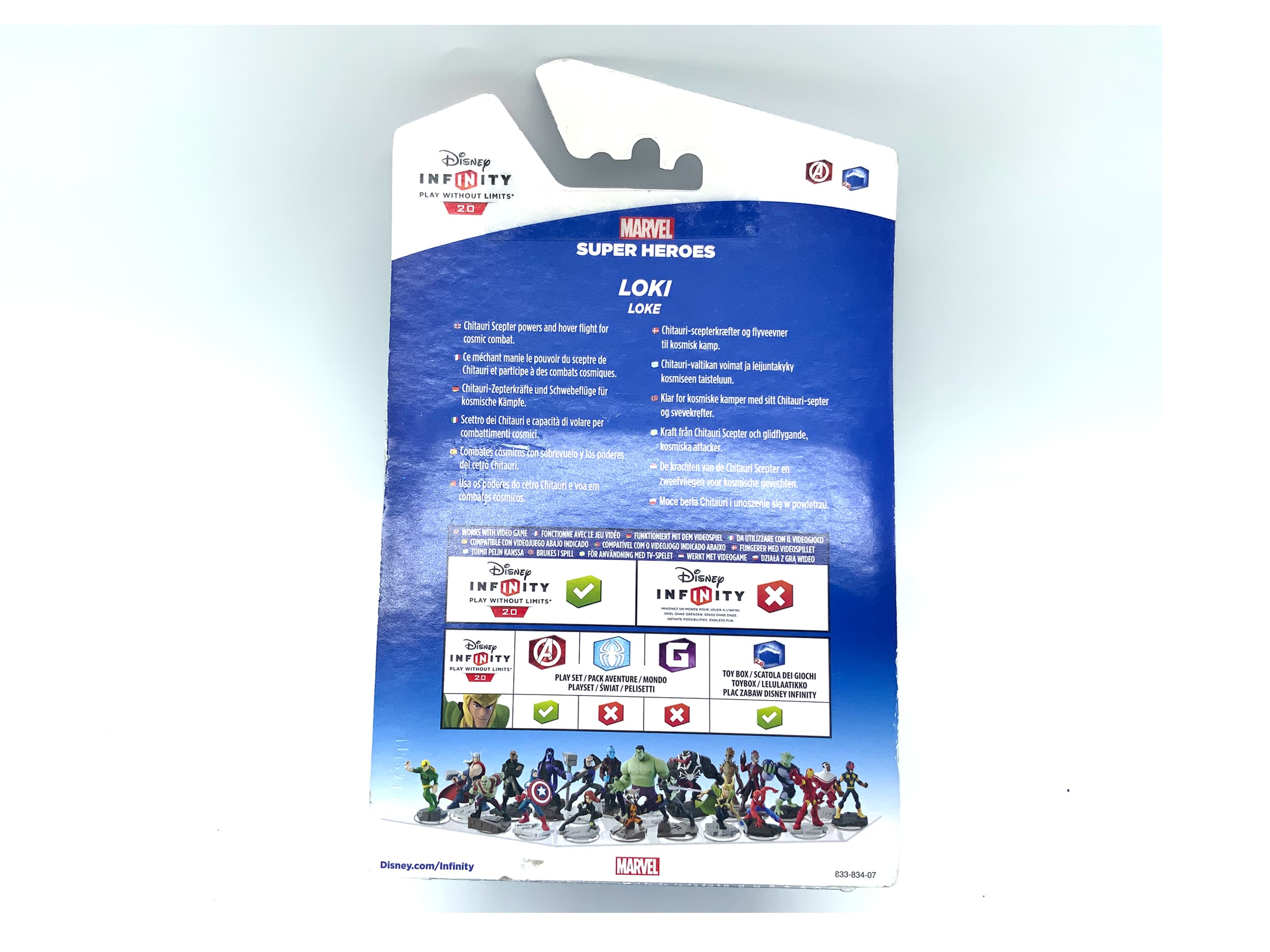 Disney Infinity 2.0 Loki in OVP
