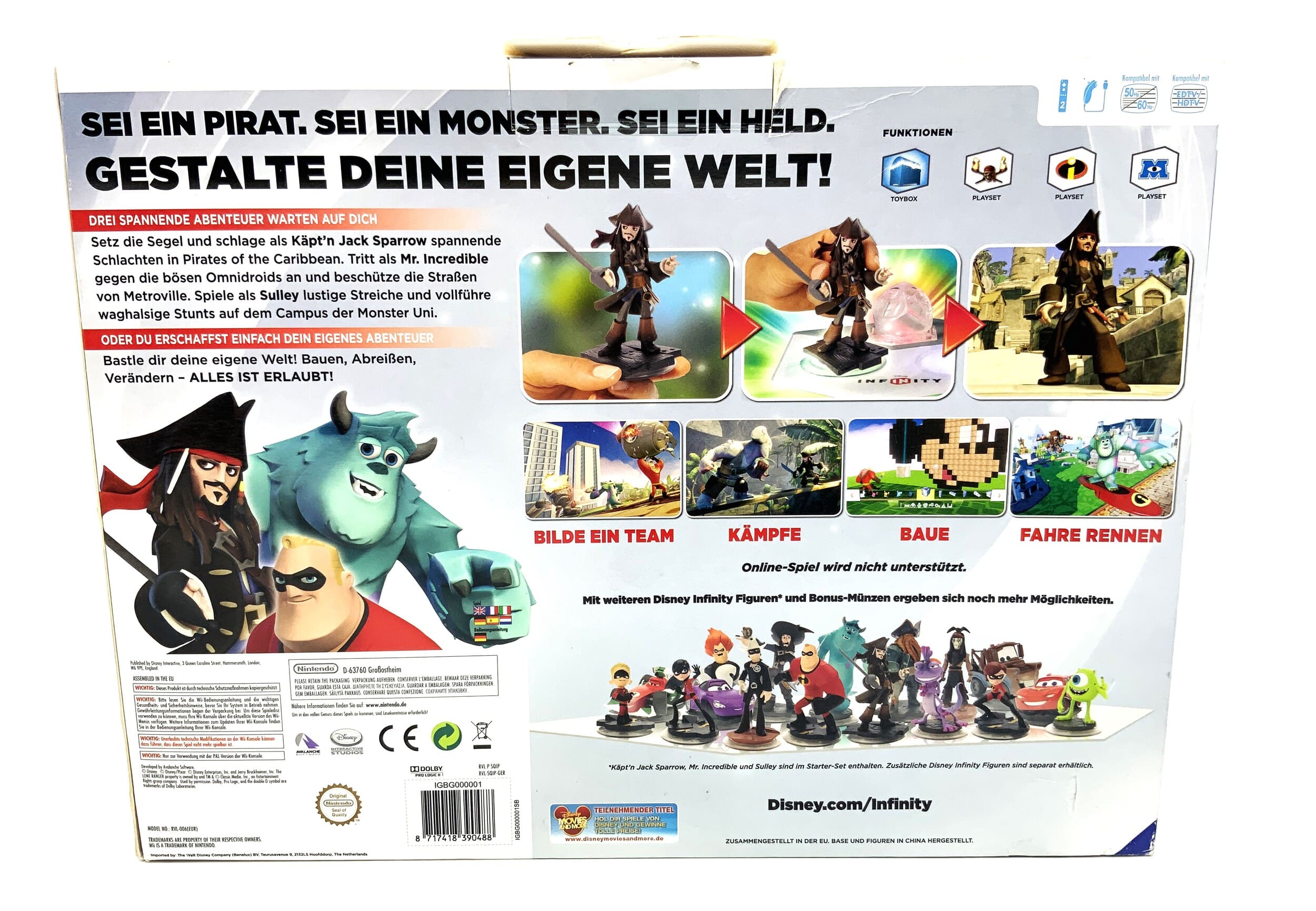 Disney Infinity Starterset für Nintendo Wii Starter Pack