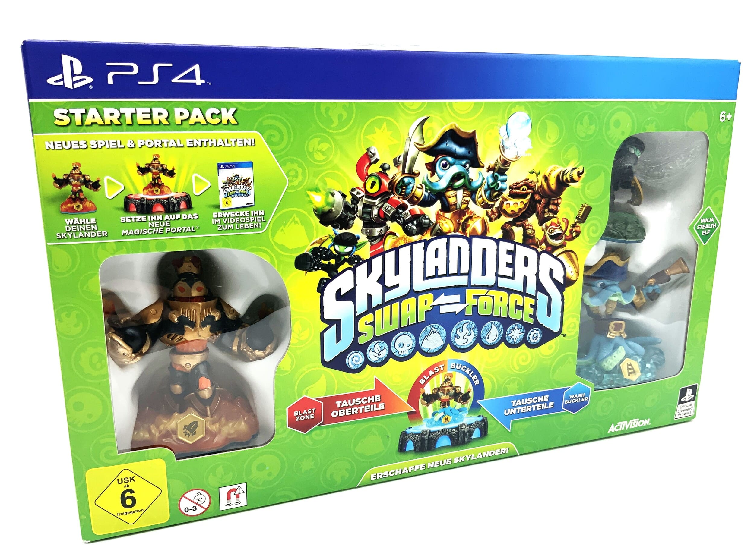 Skylanders Swap Force Starterset für Playstation 4 starter Pack PS4