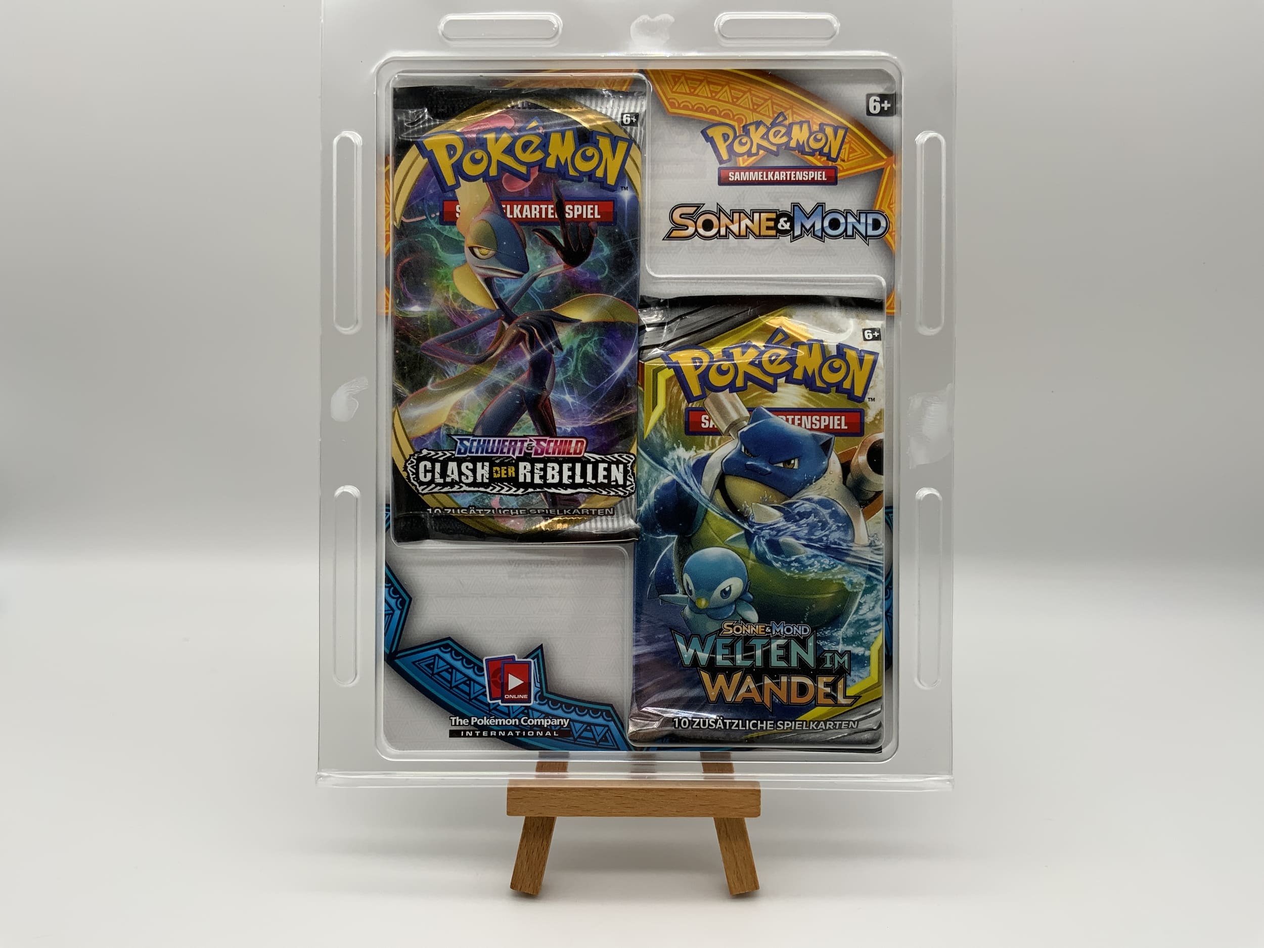 Blister Pokémon 2 Le Choc des Rebelles et des Mondes Changeants (Allemand)