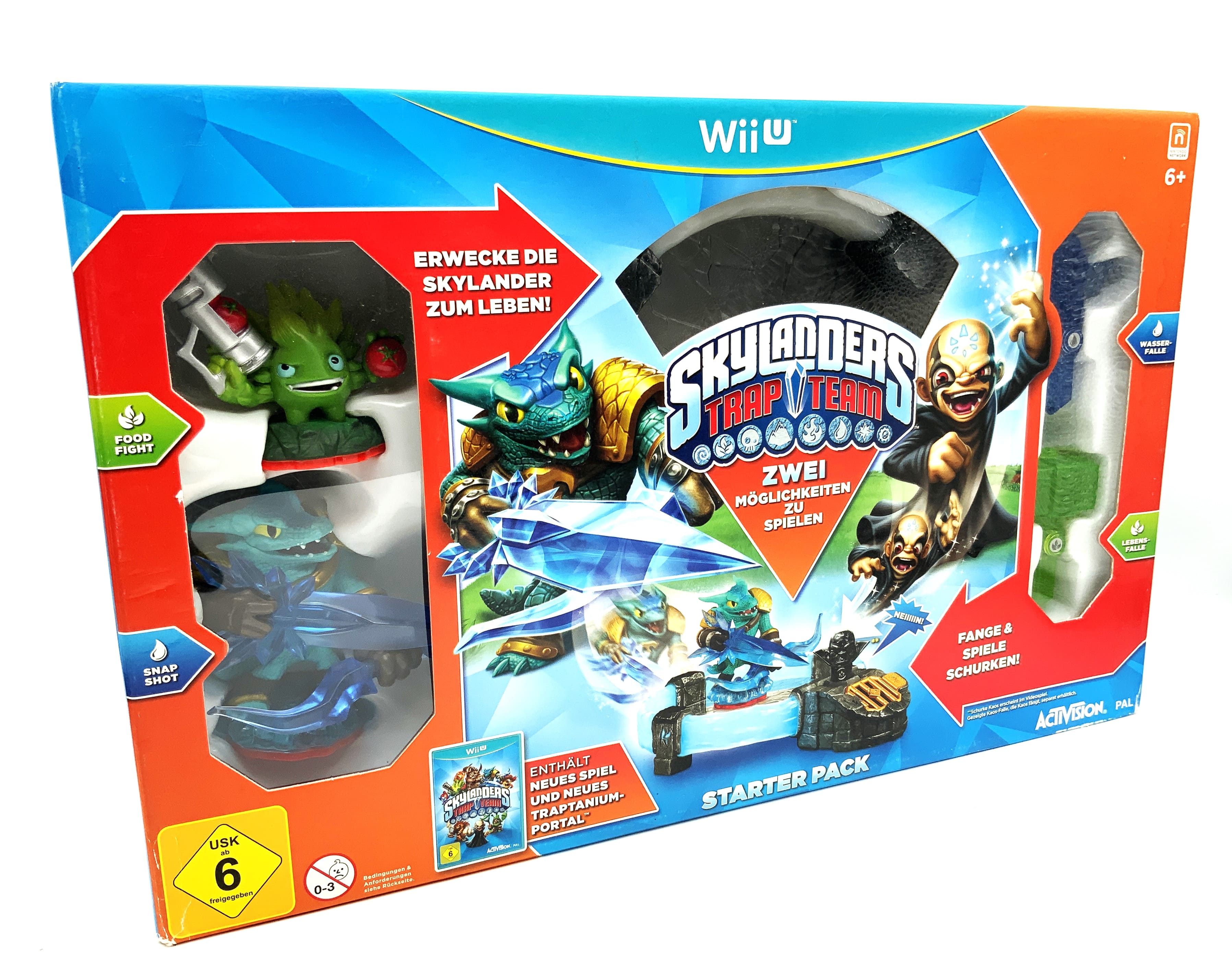 Coffret de démarrage Skylanders Trap Team pour Nintendo Wii U