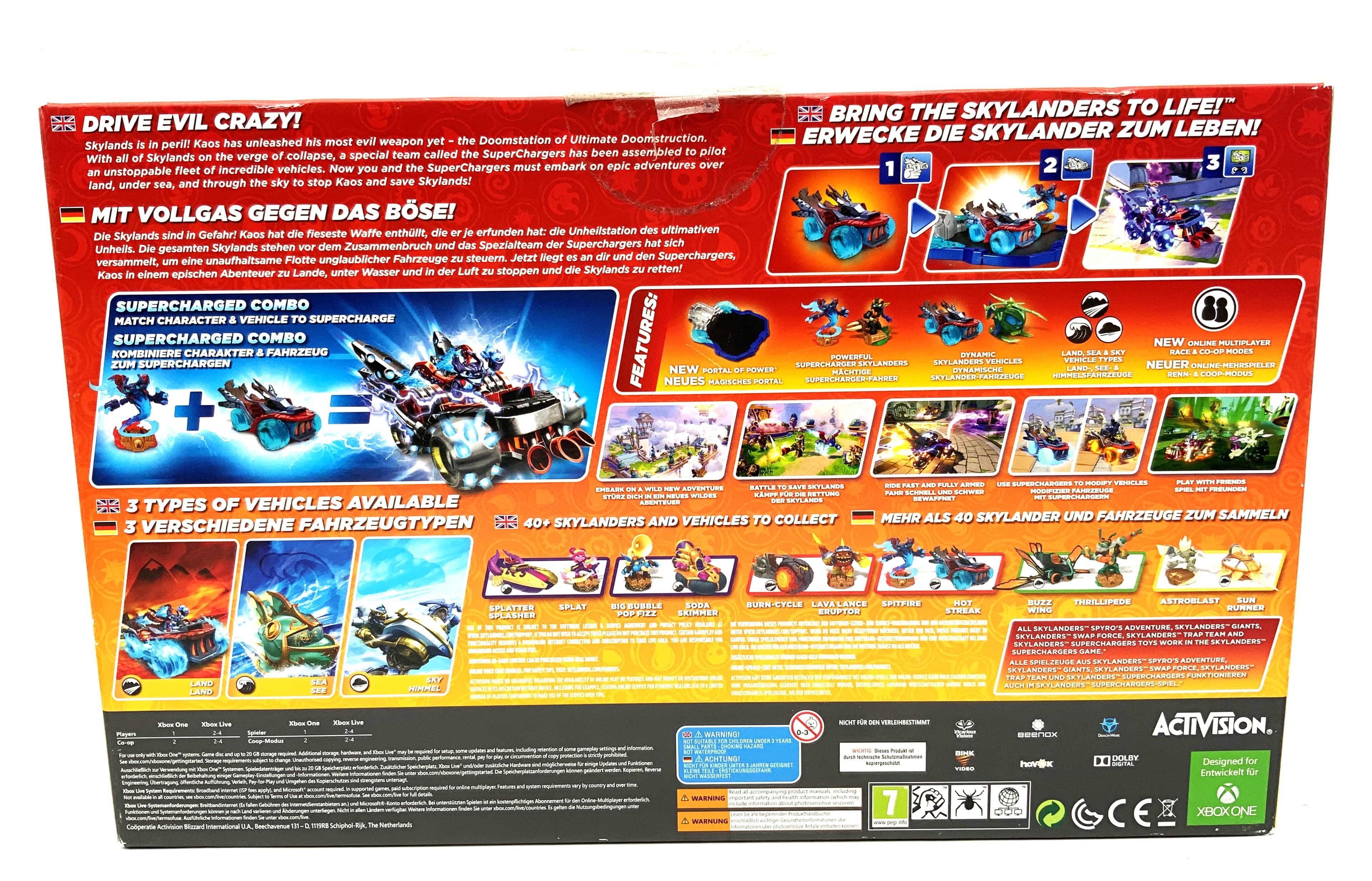 Skylanders Superchargers Starter Set for Xbox One starter pack