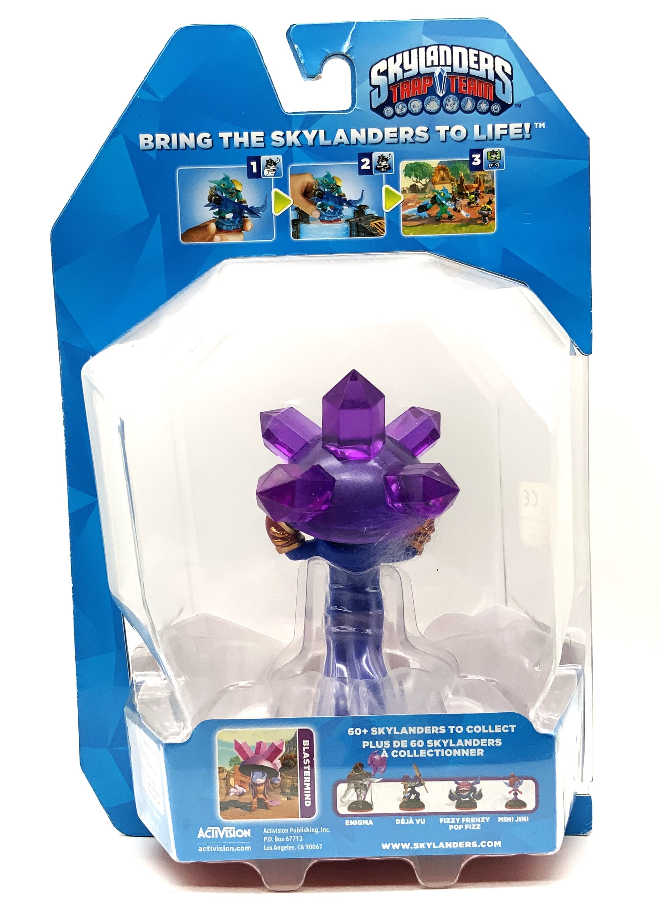 Figurine Skylanders Trap Team Blasmind dans son emballage d'origine OVP