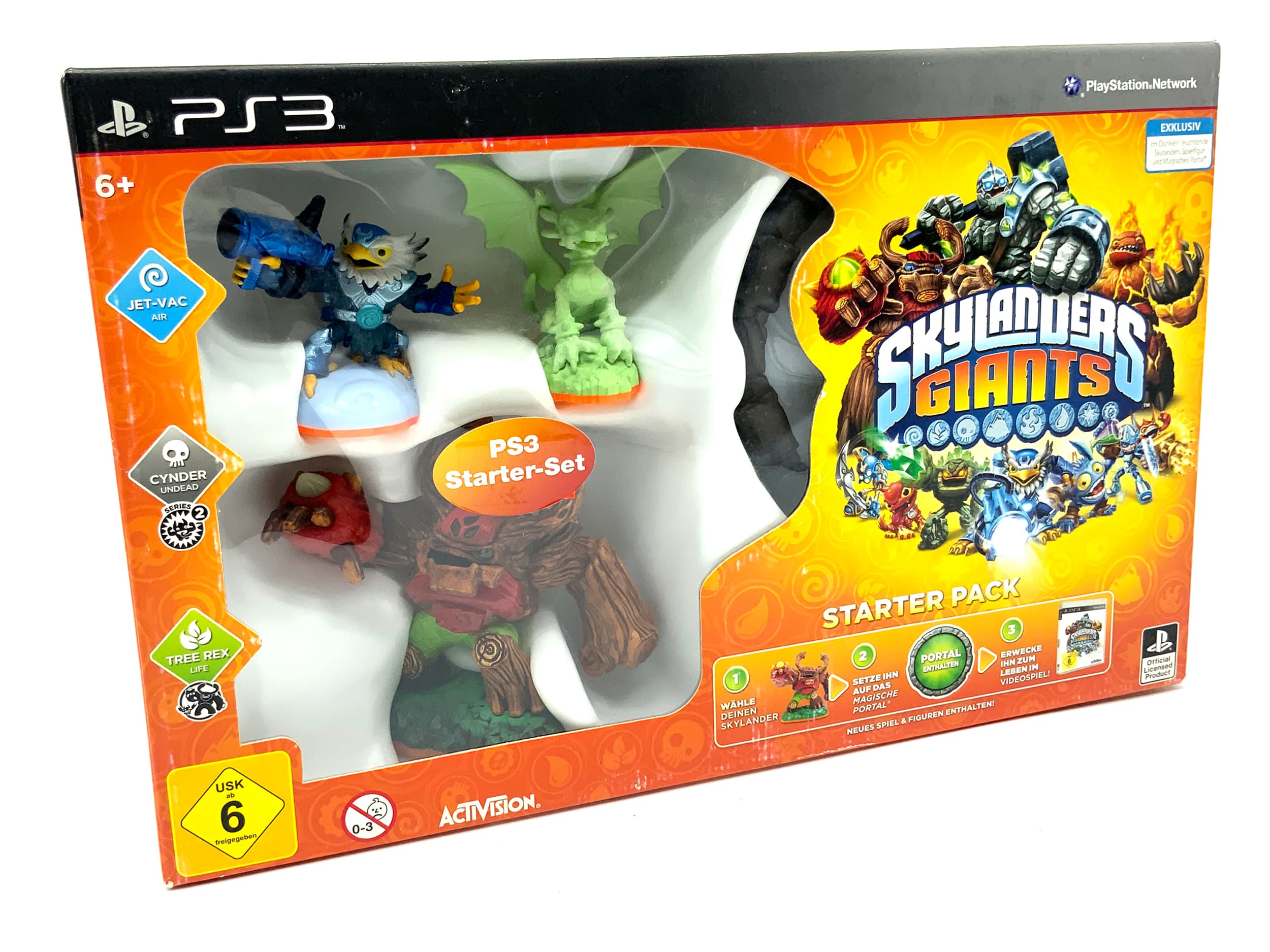 Skylanders Giants Glow in the Dark Cynder Playstation 3 Starterpack PS3 Neu