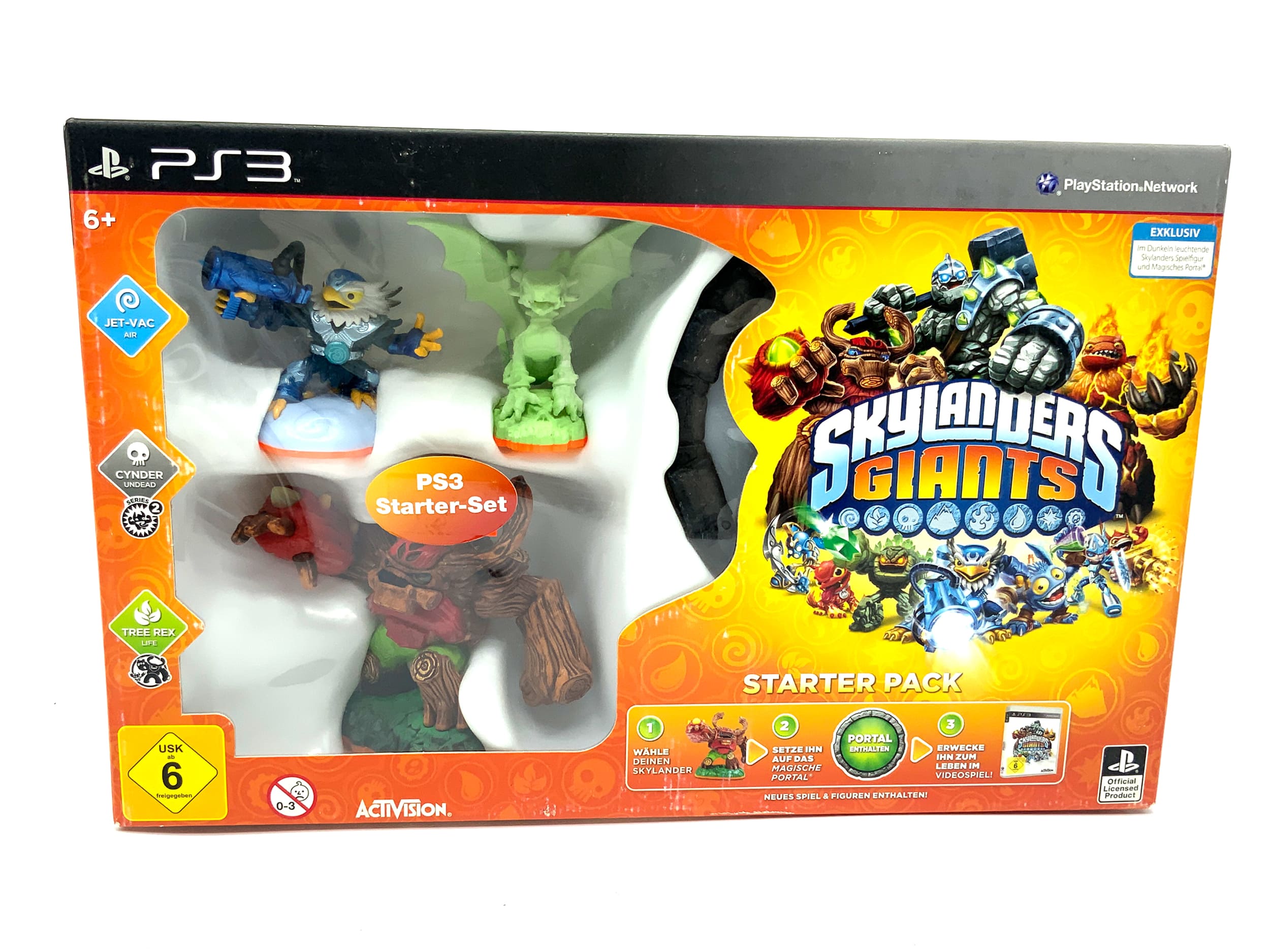 Skylanders Giants Glow in the Dark Cynder Playstation 3 Starterpack PS3 Neu