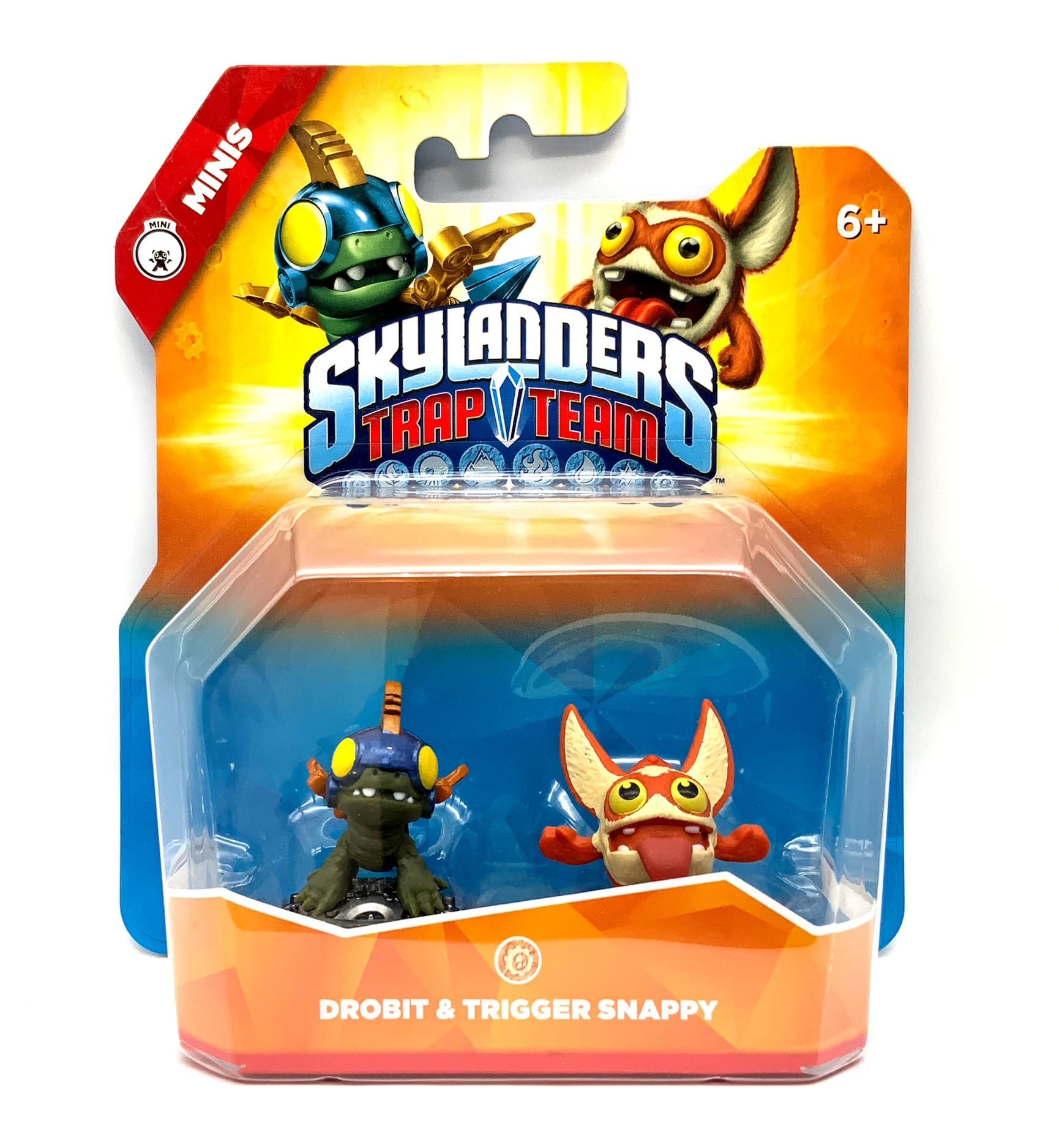 Skylanders Trap Team Drobit & Trigger Snappy Mini Duo Pack OVP