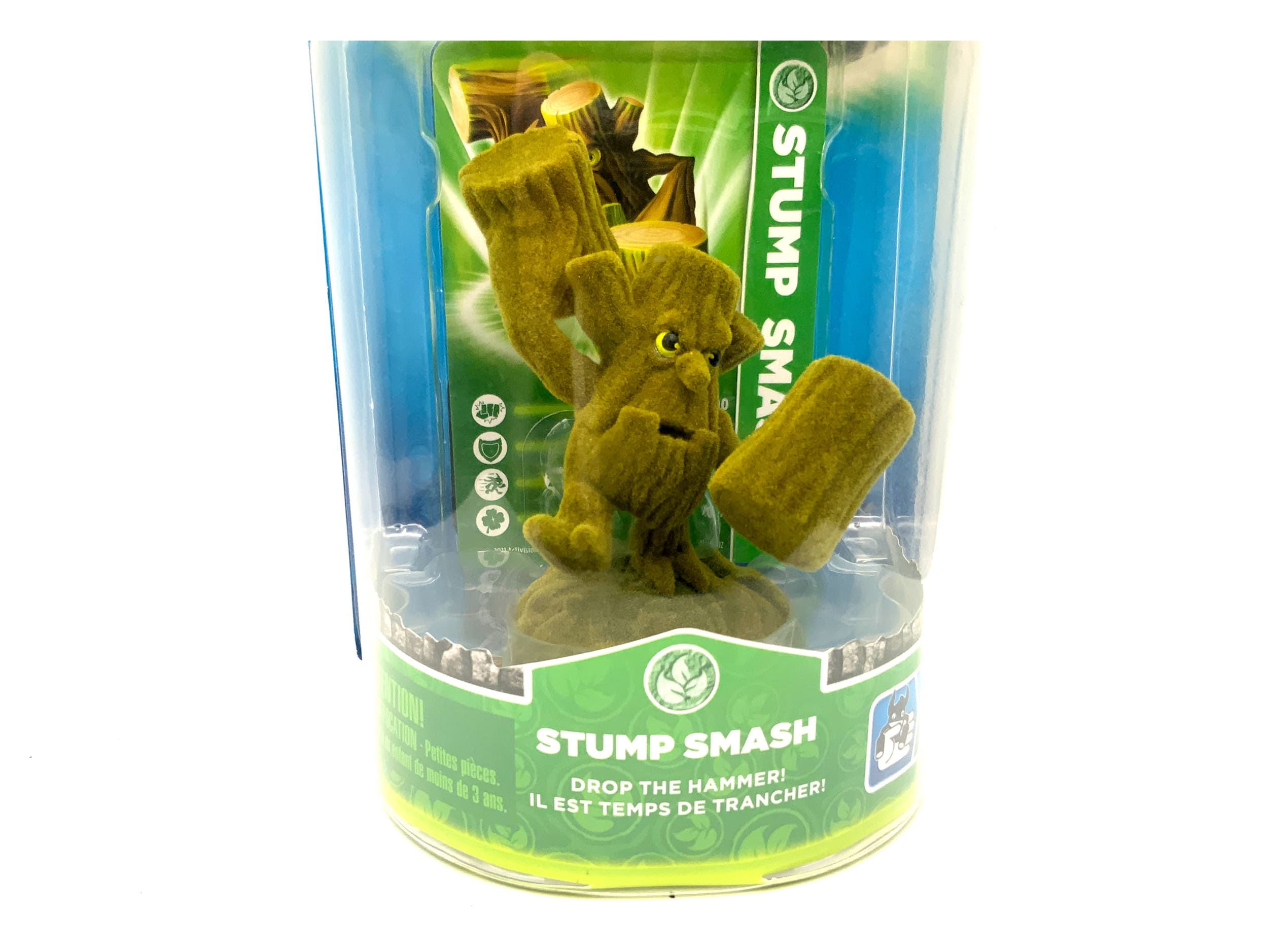 Skylanders Spyros Adventure Frito Lay Green Flocked Stump Smash in OVP