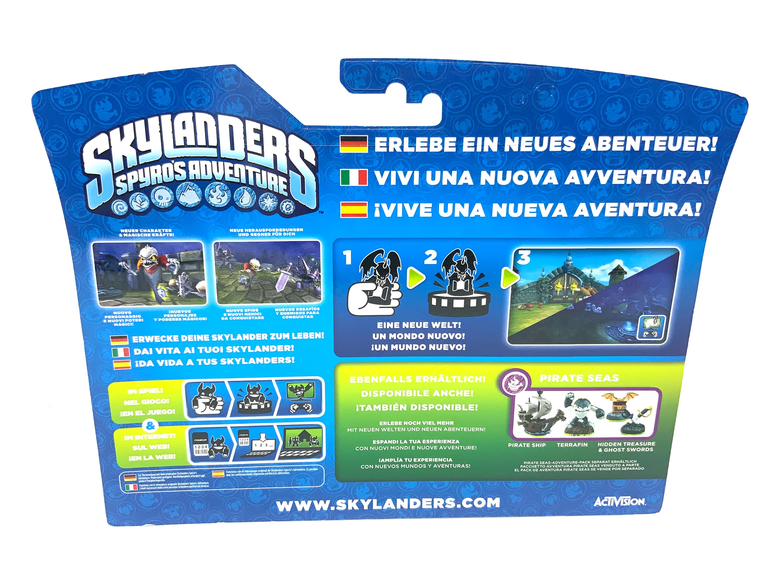 Skylanders Spyros Adventure Darklight Crypt Adventure Pack in OVP