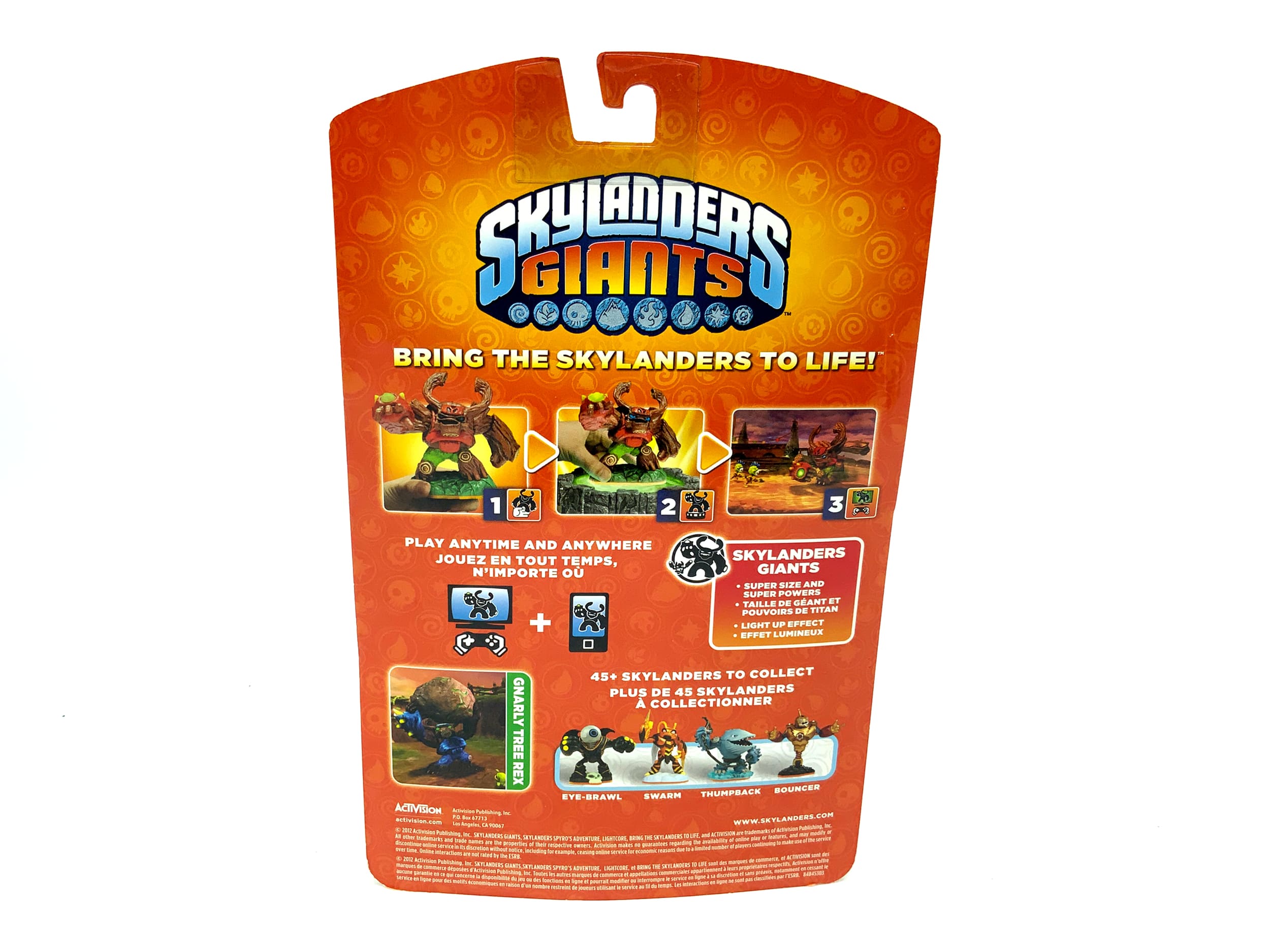Skylanders Giants Gnarly Tree Rex in OVP