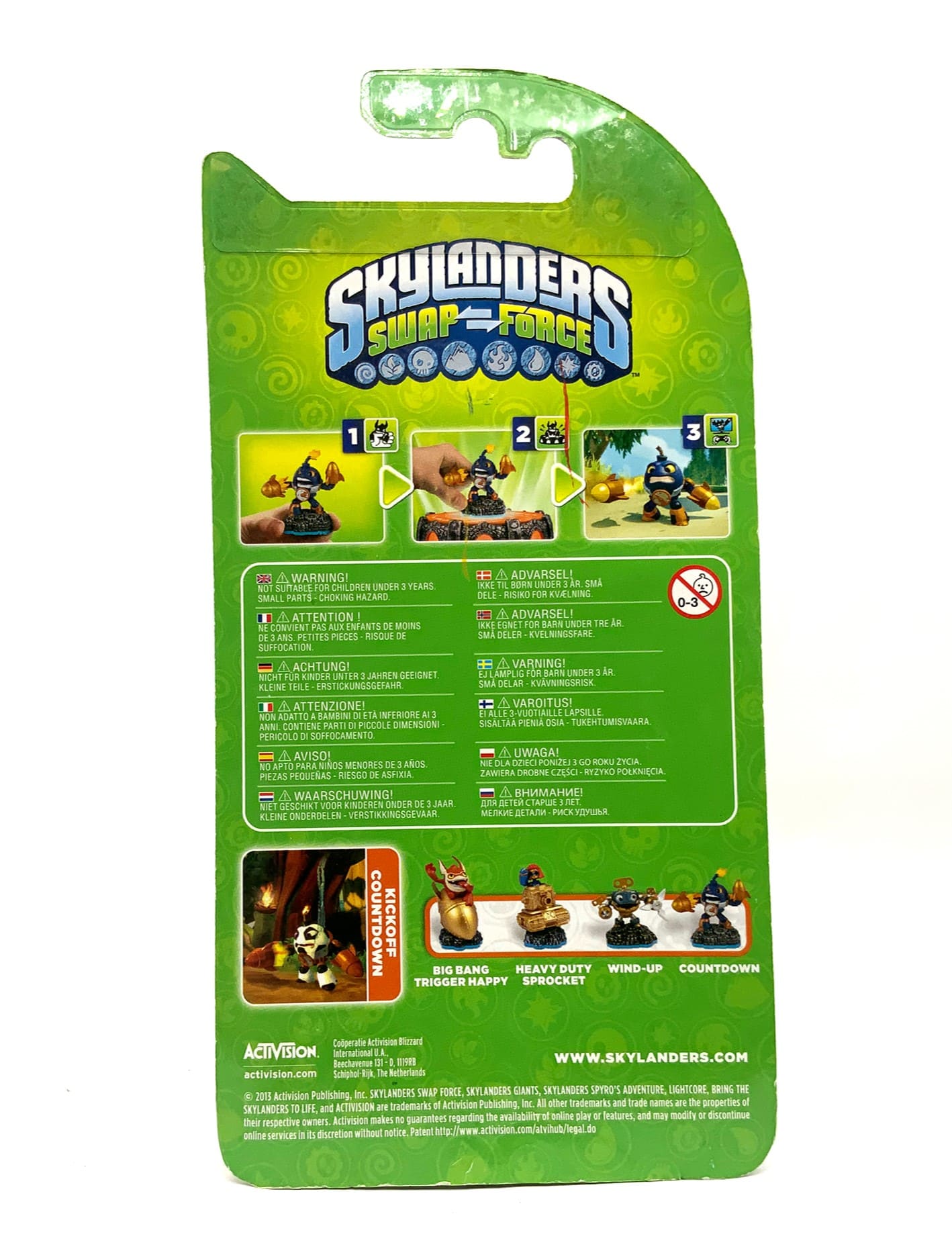 Skylanders Swap Force Kickoff Countdown in OVP